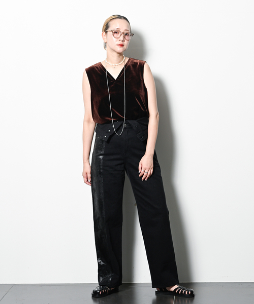 tシャツ SIMONE WILD 別注 VELVET ベスト レディース tシャツ SIMONE WILD 別注 VELVET ベスト レディース : ZOZOTOWN