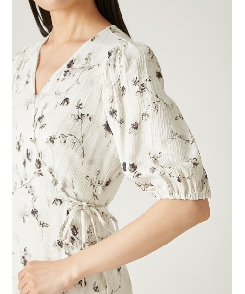 FRAY I.D 「FRAY I.D」 半袖ワンピース 0 ホワイト レディース