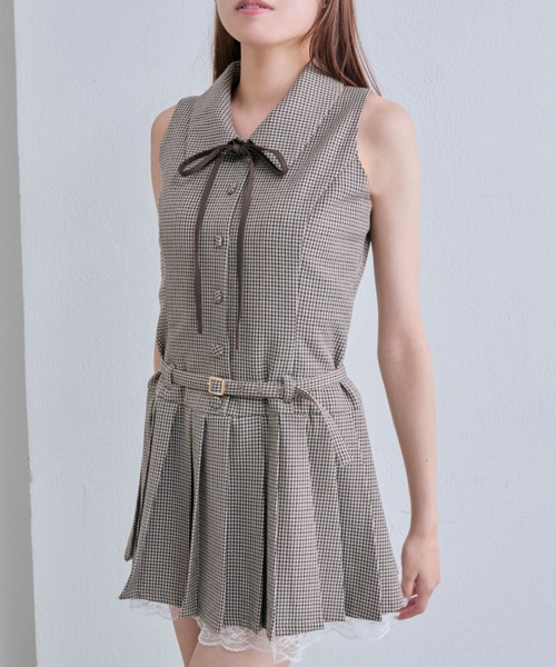 OLIVE des ワンピース 「PinSucreCollection」ノースリーブ