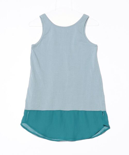 「KOOS」 ノースリーブトップス FREE ブルー レディース_画像2