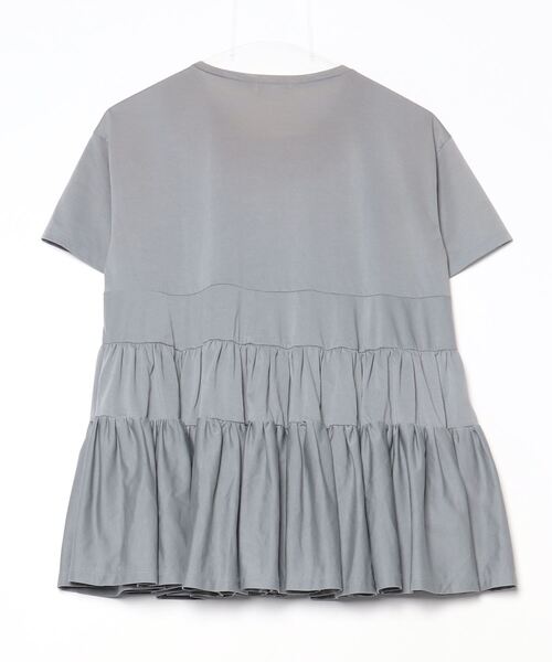 「Yori」 半袖カットソー FREE グレー レディース_画像2