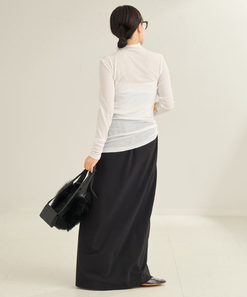 plage 「Plage」 ロングスカート 38 ブラック レディース : ZOZOTOWN