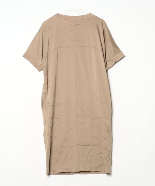 「PEGGY LANA」 半袖ワンピース 1 ベージュ レディース_画像2