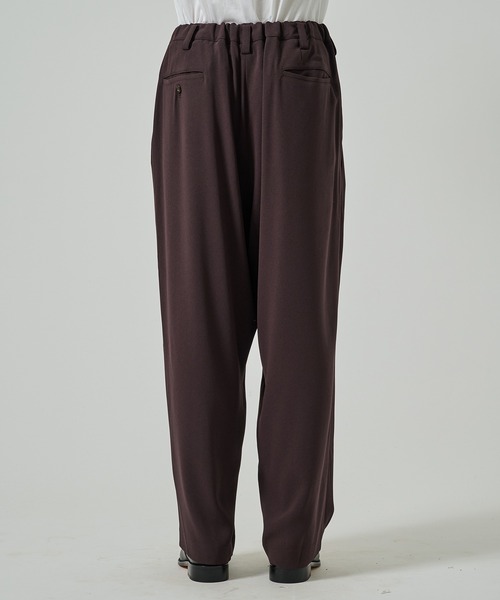 スラックス 「UJOH HOMME/ウジョー」Wide 2 Tuck PNT メンズ
