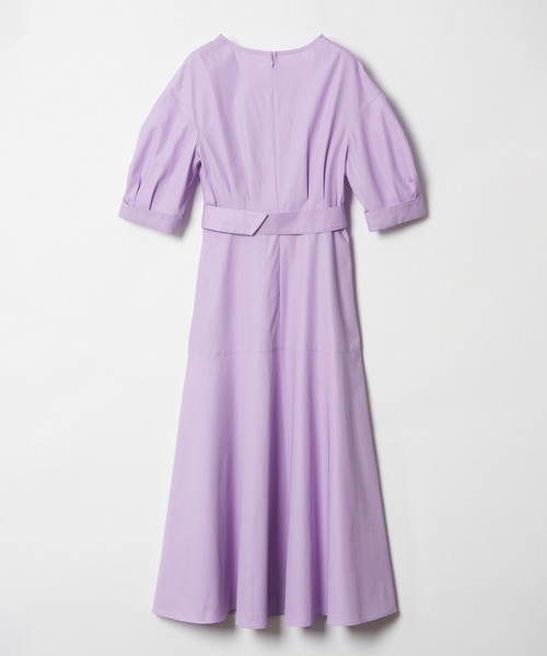 「allureville」 半袖ワンピース 2 ベージュ レディース_画像2