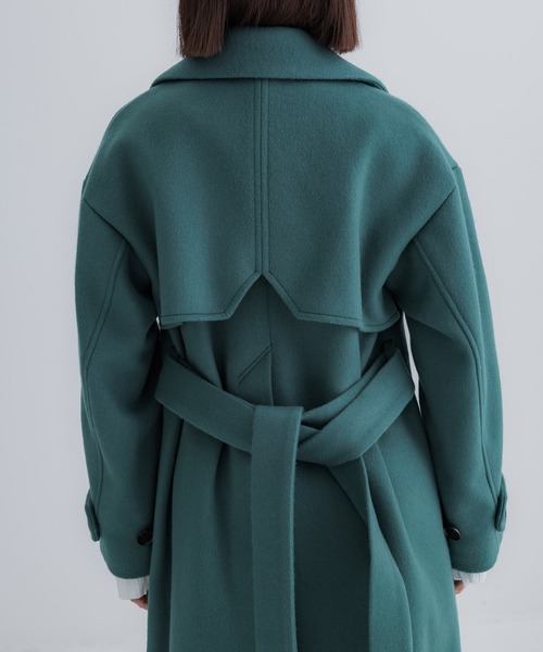 美品◎好配色【ユナイテッドトウキョウ】希少!!ライトブルー チェスターコート M UNITED TOKYO（ユナイテッドトウキョウ） コート チェスターコート