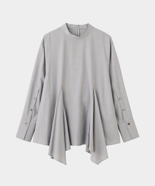 LE PHIL（ル フィル） ブラウス シャツ スクエアヘムブラウス