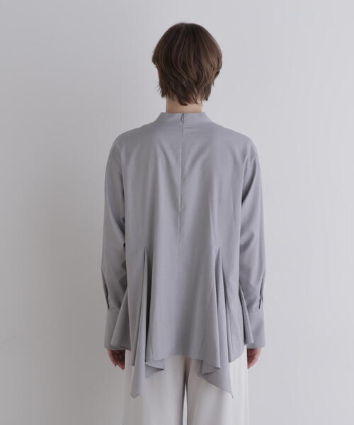 LE PHIL（ル フィル） ブラウス シャツ スクエアヘムブラウス