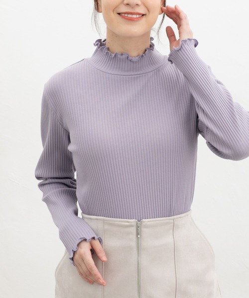 Honeys（ハニーズ） tシャツ 「ハニぽか」あったかメローハイネック