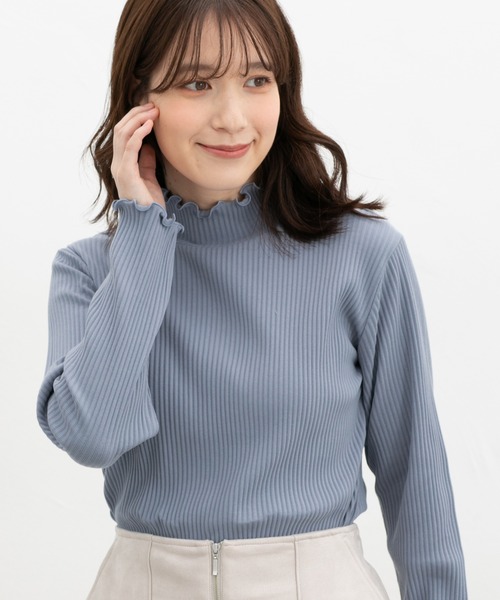 Honeys（ハニーズ） tシャツ 「ハニぽか」あったかメローハイネック