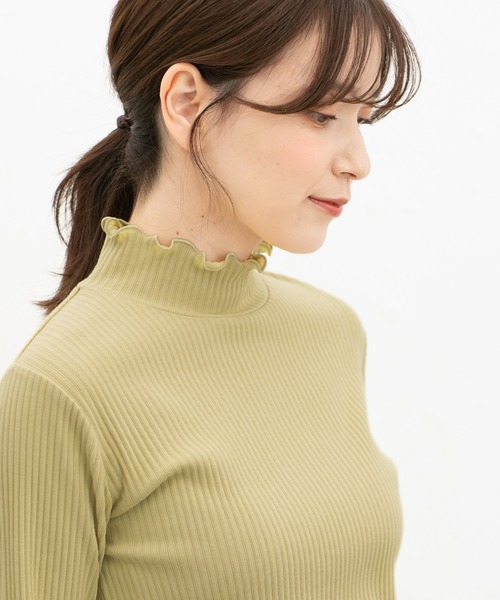 Honeys（ハニーズ） tシャツ 「ハニぽか」あったかメローハイネック