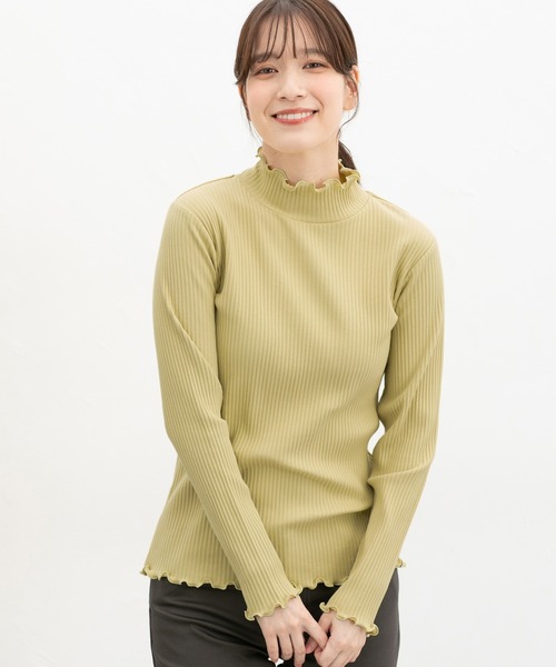 Honeys（ハニーズ） tシャツ 「ハニぽか」あったかメローハイネック