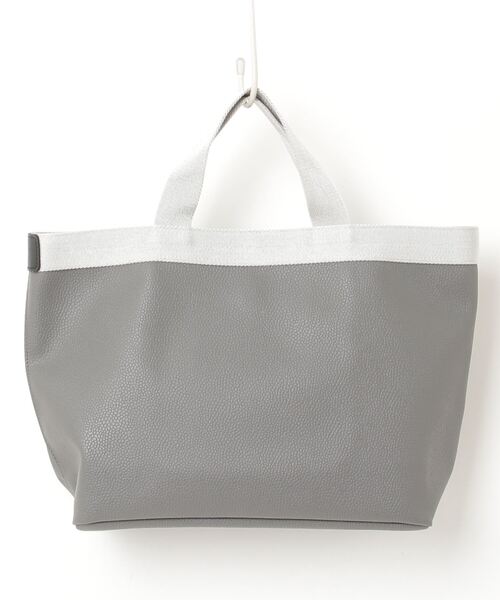 Herve Chapelier（エルベシャプリエ） ハンドバッグ - グレー