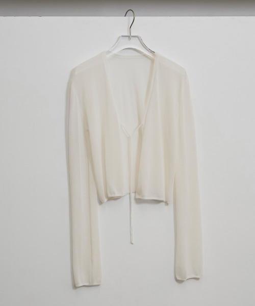 todayful  カーディガン TODAYFUL カーディガン Compact Sheer Knitcardigan レディース