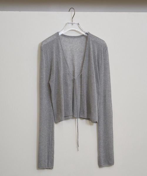 todayful カーディガン グレー 新品 中古・古着通販】TODAYFUL (トゥデイフル) Brashed Vneck Cardigan