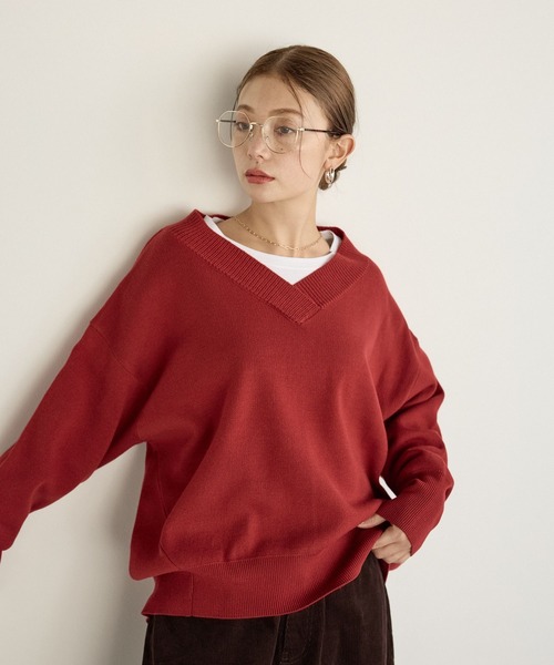 BAYFLOW（ベイフロー） ニット セーター 「ヒップまでカバーする