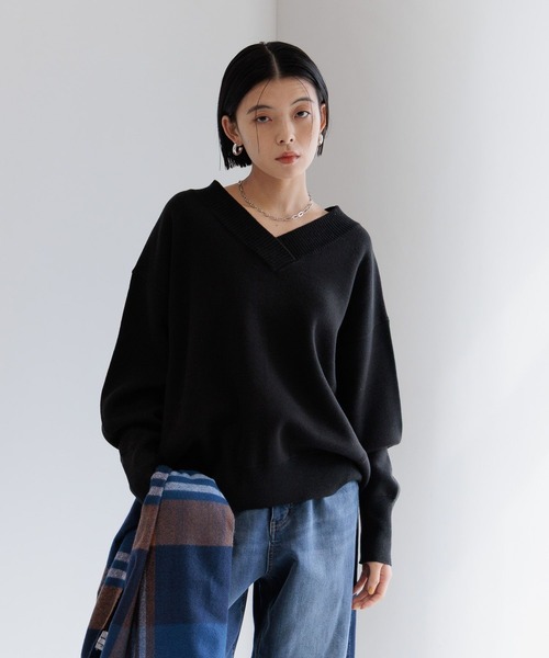 BAYFLOW（ベイフロー） ニット セーター 「ヒップまでカバーする