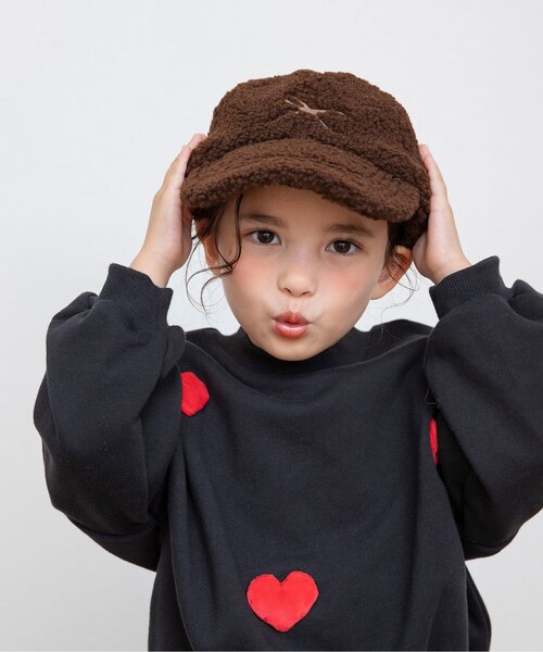 BREEZE（ブリーズ） キャップ 帽子 ボアキャップ キッズ 子供 男の子