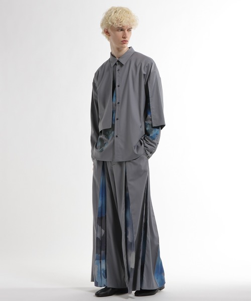 HARE（ハレ） シャツ 「SET UP対応」SHINOBIフラシシャツ(HARE) メンズ