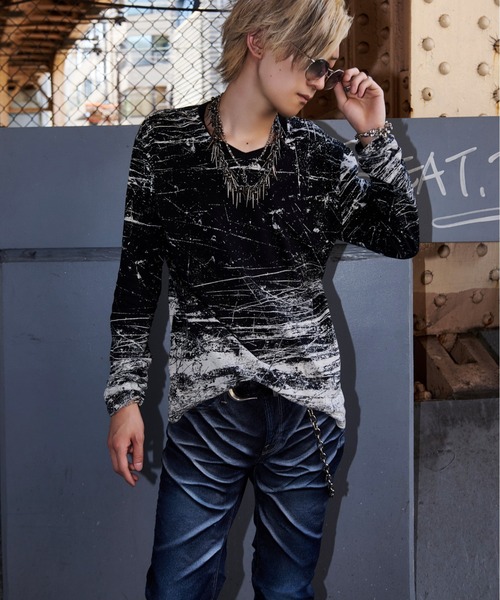 tシャツ 「FUGA/フーガ」全面プリントロングスリーブカットソー メンズ レディース | FUGA | 03