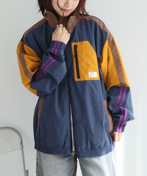 45R 新品　タグ付き　ブルゾン　アウター LUXSTYLE（ラグスタイル） ブルゾン アウター ハイネック中綿ハーフ