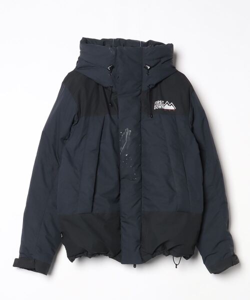 FIRST DOWN ネイビー ダウンジャケット FIRST DOWN（ファーストダウン） ダウンジャケット L ネイビー メンズ