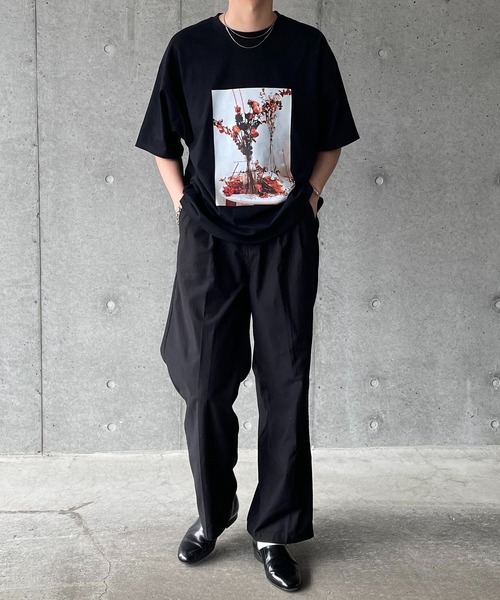 「y/m by れぽすけ」 半袖Tシャツ MEDIUM ホワイト メンズ_画像4