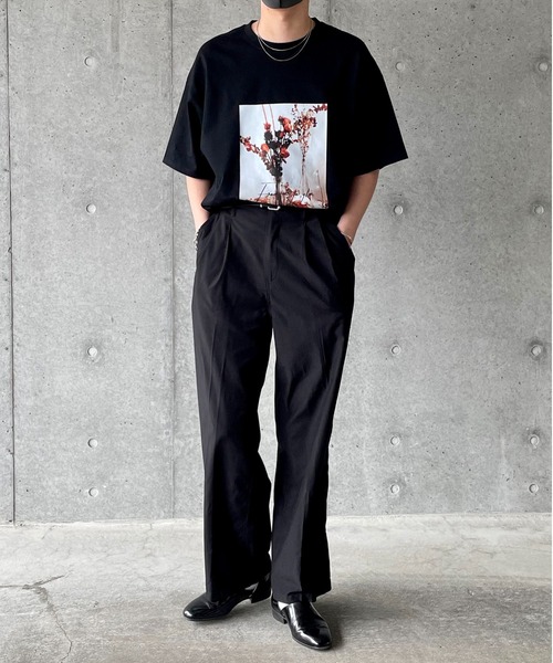 「y/m by れぽすけ」 半袖Tシャツ MEDIUM ホワイト メンズ_画像6