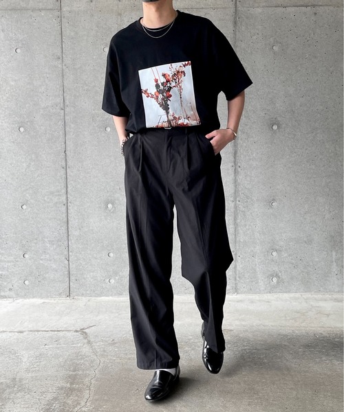 「y/m by れぽすけ」 半袖Tシャツ MEDIUM ホワイト メンズ_画像8