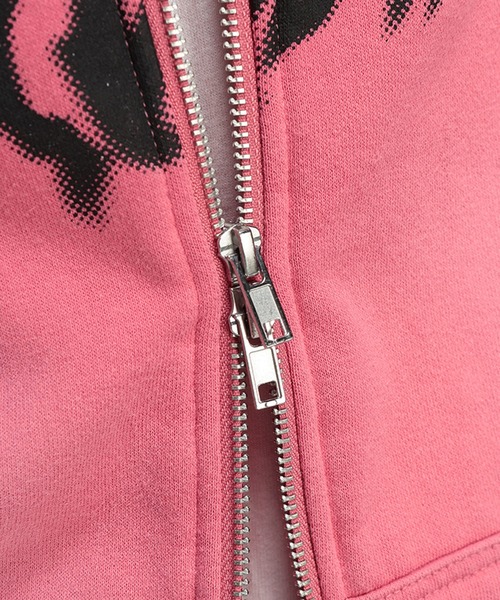 SEQUENZE パーカー SEQUENZ (シークエンズ) ファー ロゴプリント