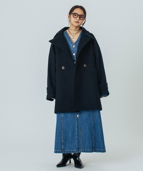 ROSE BUD（ローズバッド） コート アウター STAND COLLAR COAT