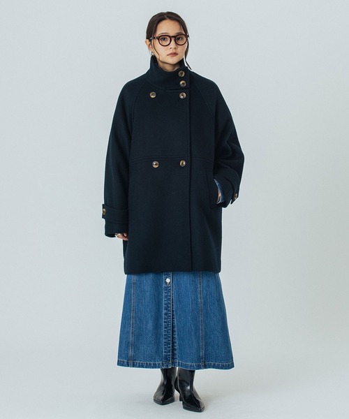 ROSE BUD（ローズバッド） コート アウター STAND COLLAR COAT