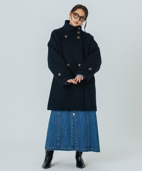 ROSE BUD（ローズバッド） コート アウター STAND COLLAR COAT