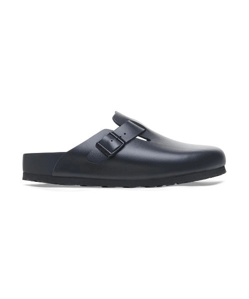 サンダル BIRKENSTOCK/ビルケンシュトック/BOSTON/ボストン/ナチュラルレザー - ブラック メンズの画像