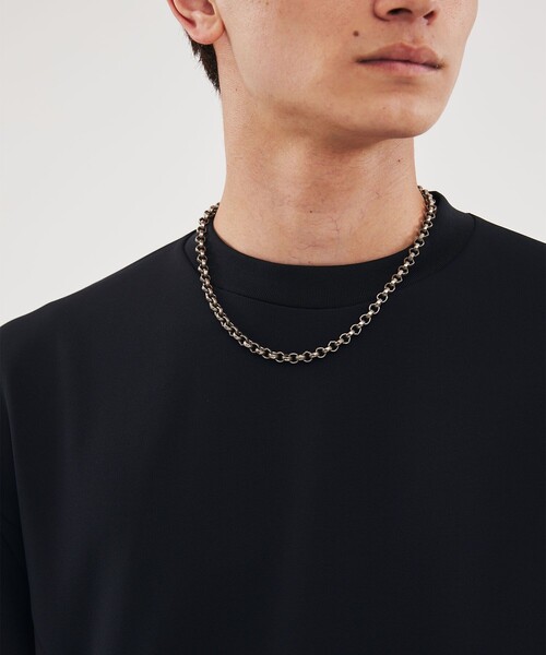 「A + TOKYO」 半袖Tシャツ 4 ネイビー メンズ_画像2