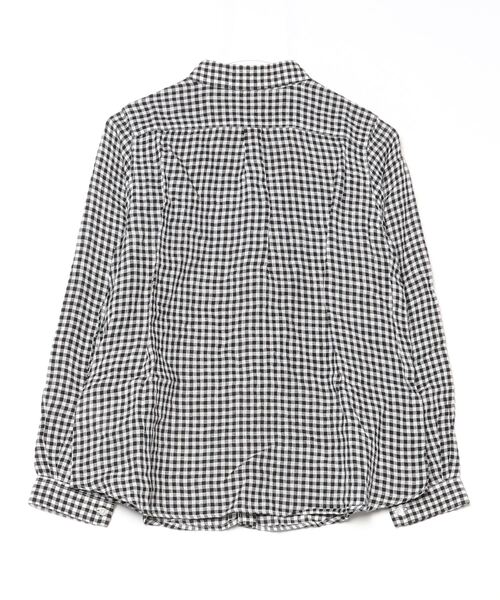 「nest Robe」 長袖シャツ - ブラック レディース_画像2