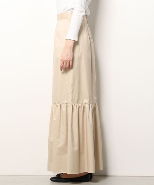 「ASTRAET」 ロングスカート 0 ベージュ レディース_画像3
