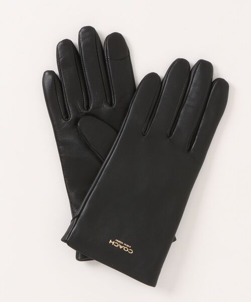COACH（コーチ） 手袋 ウィメンズ レザー テック グローブ レディース