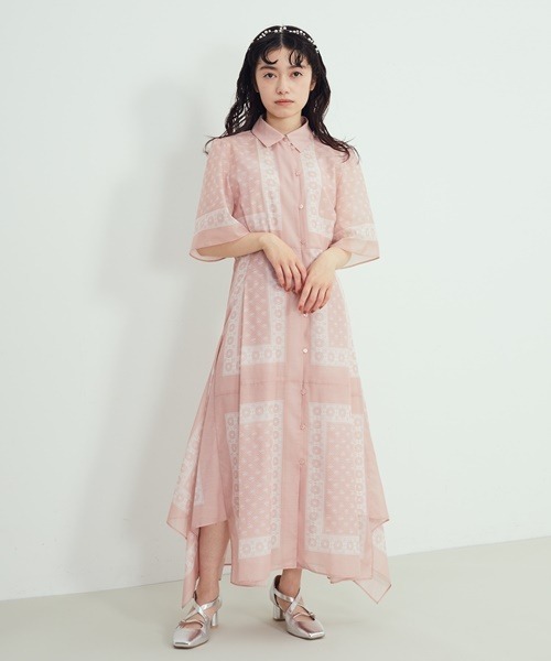 「FURFUR」 半袖ワンピース FREE ブラック レディース_画像3