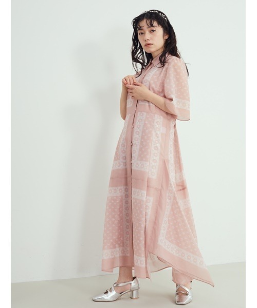 「FURFUR」 半袖ワンピース FREE ブラック レディース_画像5