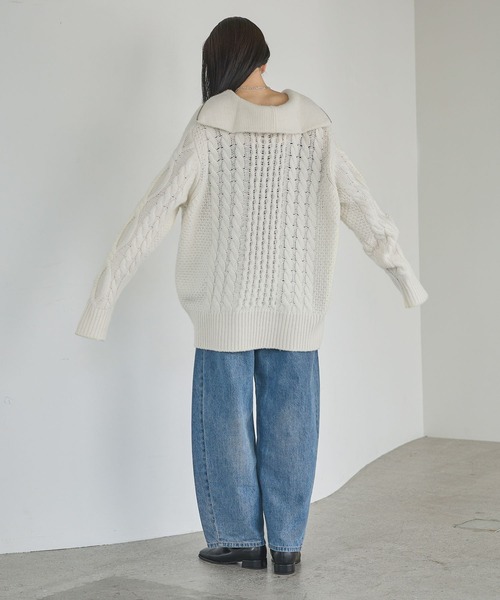 A part by フィッシャーマンニット A part by（アパートバイ） ニット セーター フィッシャーマンニット