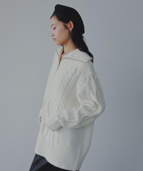 A part by フィッシャーマンニット A part by（アパートバイ） ニット セーター フィッシャーマンニット