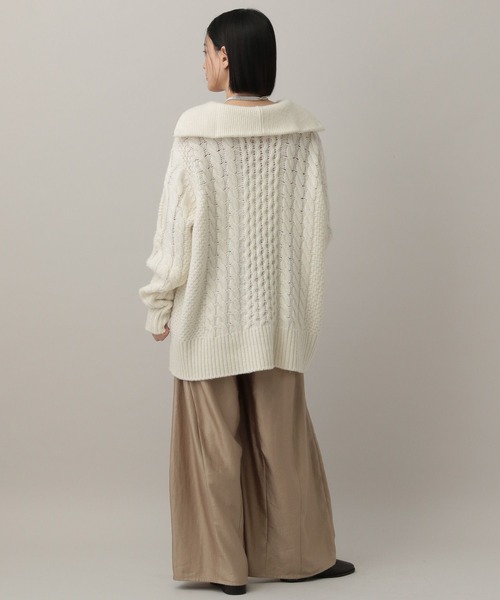 A part by（アパートバイ） ニット セーター フィッシャーマンニット