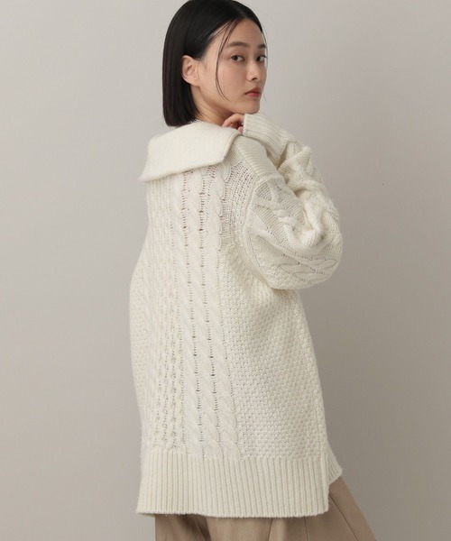 A part by フィッシャーマンニット セール】フィッシャーマンニット（ニット/セーター）｜A part by