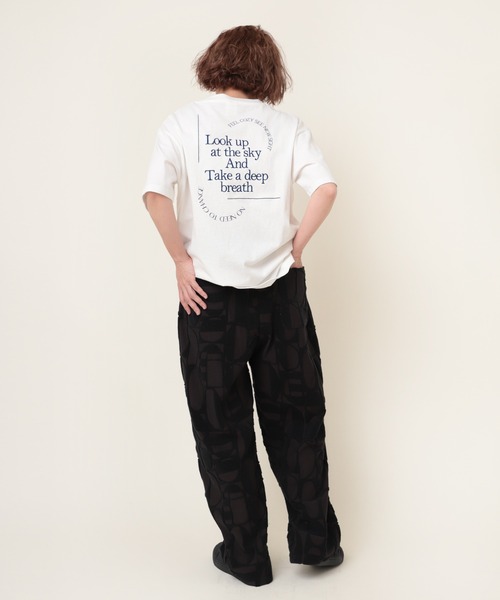 「RNA-N」 半袖Tシャツ MEDIUM チャコール レディース_画像3