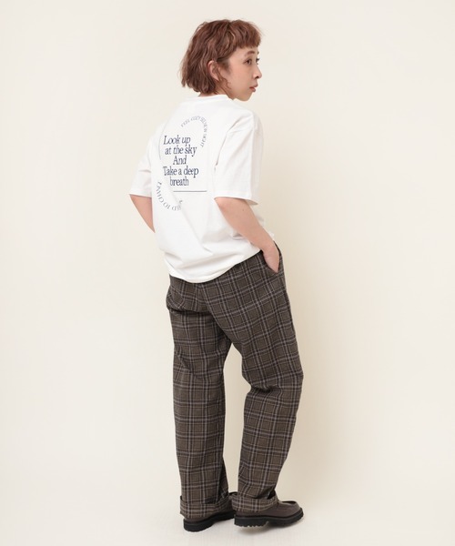 「RNA-N」 半袖Tシャツ MEDIUM チャコール レディース_画像6