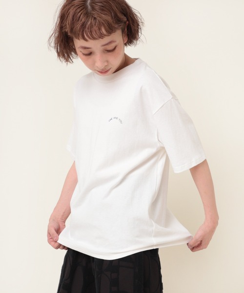 「RNA-N」 半袖Tシャツ MEDIUM チャコール レディース_画像9