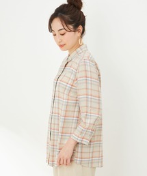 「DECOY SINCE 1981」 長袖シャツ 13号 オレンジ レディースの画像3