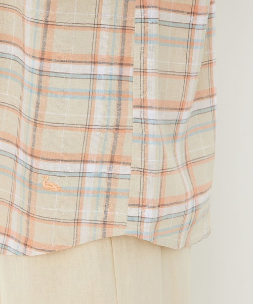 「DECOY SINCE 1981」 長袖シャツ 13号 オレンジ レディースの画像8