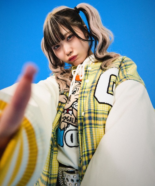 GALFY（ガルフィー） スタジャン L イエロー メンズ : ZOZOTOWN Yahoo